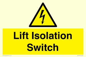 Lift Isolation Switch